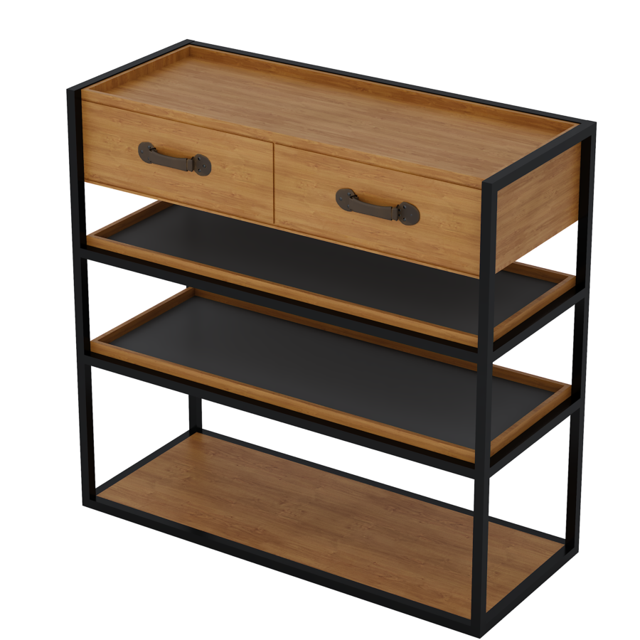 4 Atlas Dresuar Kitaplık